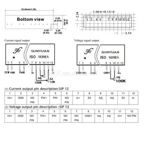 0-5AAC to 4-20mA AC-DC Signal Transmitter IC thumbnail-5