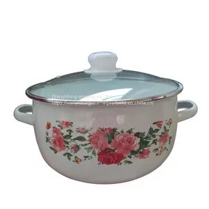 ENAMEL CASSEROLE SET GLASS ENAMEL CASSEROLE SET thumbnail-5