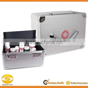 Home Aluminum Medical Travel First Aid Case,Aluminum First Aid Box Quality Choice thumbnail-1