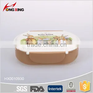 PP Plastic Children Lunch Box With Spoon thumbnail-1