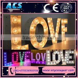 ACS Led Lighted Letters for Wedding Love Signs Bulb Letters thumbnail-4