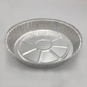 9 Inches Round Disposable Foil Roasting Dishes thumbnail-4