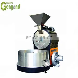 Shanghai Factory Automatic Electric Coffee Bean Roasting Equipment Gas Roaster Machine for Coffee Processing thumbnail-3