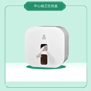 Commercial Center Toilet Plastic Tissue Box, Hotel Bathroom Wall Mounted Toilet Non Punching Dispenser thumbnail-1