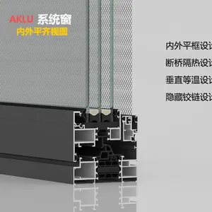 Nanshan AKLU Curtain Wall Aluminum Profile thumbnail-5