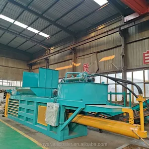 Automatic Waste Recycling Compactor Baler Machine for Garbage Recycling Stations-for Bottles Pouches Cases Cans Cartons thumbnail-6