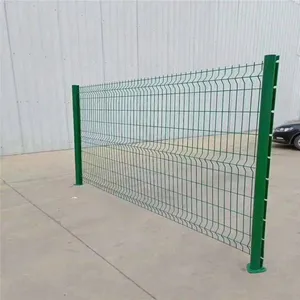 Customized 3D PVC Coated Galvanized Steel Fencing Panel 3D Curved Welded Wire Mesh for Garden Landscaping thumbnail-5
