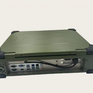 Rugged Laptop 17.3 Inch Portable Reinforced Computer 2U Height Chassis Low Power Consumption Excellent Heat Dissipation Intel Xeon CPU thumbnail-4