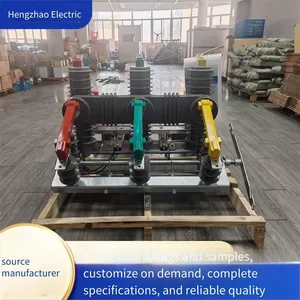10kv Outdoor High Voltage Vacuum Circuit Breaker Zw32-12f/630a Electric Intelligent Watchdog Pole-mounted Switch thumbnail-5