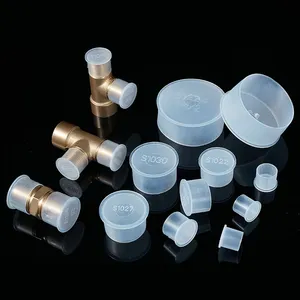 Convenient Installation White Plastic PE Round Tube Plastic Cap Nut Screw PE Round Tube Plug Ear Handle Moulding Processing Service thumbnail-4