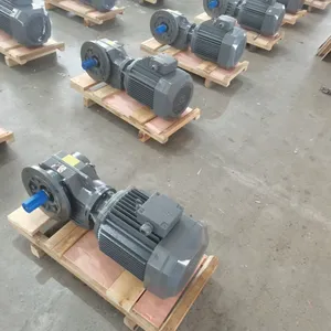 S Series Worm Helical Geared Motor S57 S67 S77 S87 S97 S107 With Cast Iron Housing thumbnail-1