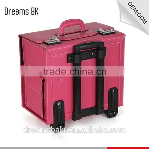2016 Guangzhou Factory Professional Make Up Cosmetic Beautiful Trolley Case thumbnail-3
