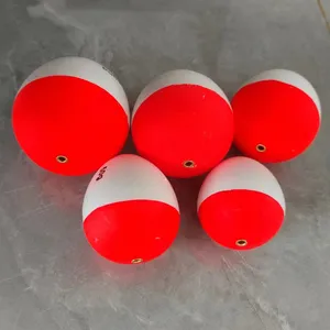 Red White EVA Big Belly Slip Float High Load Long Cast Fishing Bobber thumbnail-2