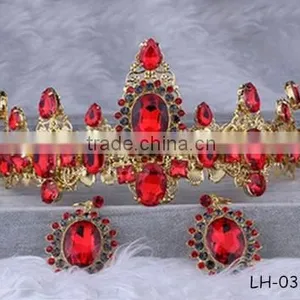 Wholesale New Gold Tiaras and Crown ,bridal Crown thumbnail-1