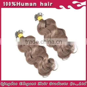 2015 New Products Body Weave Brazilian Flat Tip Hair Extension Wholesale thumbnail-5