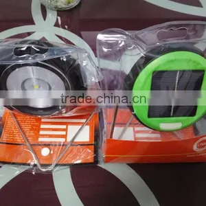 Multifunction Round Solar Stand Hook LED Lamp thumbnail-3