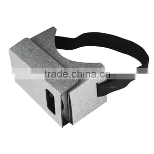 More Popular and Best Price 3d Glasses Cardboard vr Glasses PU thumbnail-3