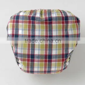Made in Japan Products High Quality Cool Check Pattern Printed Cloth Diaper Baby Nappies Wholesale for Hot Selling Item thumbnail-3