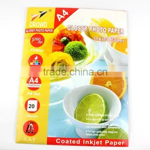 A4 High Glossy Waterproof Photo Paper Inkjet Paper thumbnail-1