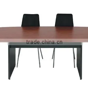 Small 4 Person Conference Table Square Meeting Table With Steel Leg (SZ-MT026) thumbnail-5