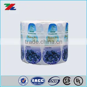 High Quality Unique Shape Waterproof PET Label for Beverage Packing thumbnail-2
