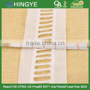Hot Selling White Ladder Lace for Clothing Decoration H1551-2 thumbnail-5