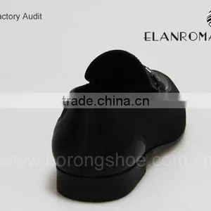 Customed Men Fashion Casual Slip on Men Leather Dress Shoes thumbnail-3