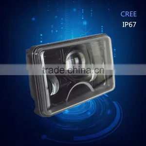 New Arrival Smart Design IP67 45W 4inchX6inch International Truck Headlight thumbnail-1