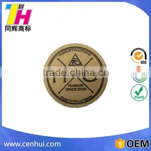 2016 New Fashion High Quality Custom Embossed Leather Patch Quality Choice thumbnail-1