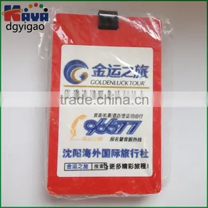 Wholesale Custom 2d PVC Personalized Travel Tags thumbnail-1