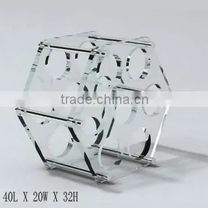 GH-RZ258 Shenzhen Guihe Factory Direct Sale Cheap Acrylic Wine Display Rack Wholesale Bottle Rack / Holder thumbnail-4