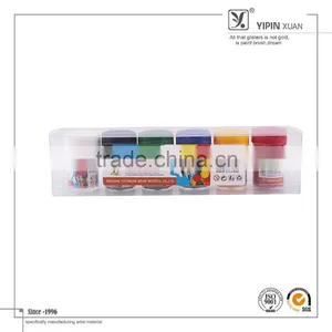 Free Smaple 25ml 6Pcs High Quality Washable Non-toxic Glass Paint thumbnail-1