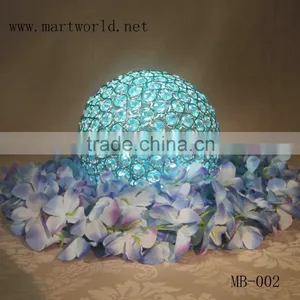 Round Shape Shinging Crystal Ball Wedding Decoration Materials Party Decoration Wedding(MB-002) thumbnail-1