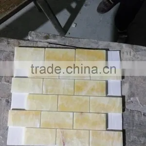 Honey Onyx Mosaic---3D Desigh----Cheapest Price thumbnail-3
