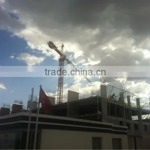 ERGUNLAR TOWER CRANE QTZ50(5009) 4 TONS FLAT TOP thumbnail-1