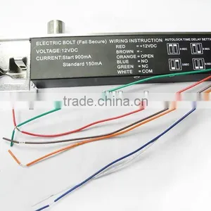 Fail Secure Eletric Bolt With Mort Lock Cylinder PY-EL14 thumbnail-1