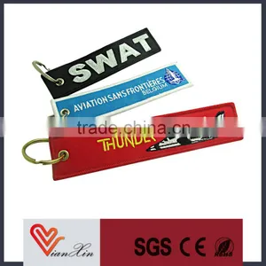 Boeing Emboridered Keychain/key Tag/key Holder thumbnail-1