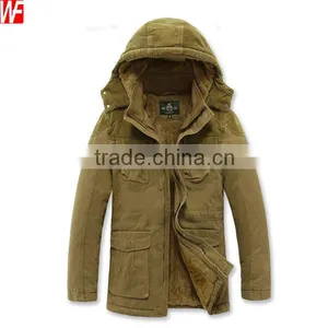 High Quality Mens Winter Jacket Coat Casual Cotton-padded Mens Coat thumbnail-4