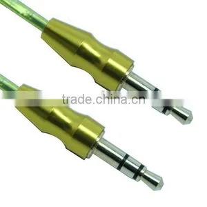 Aluminum Foil DC3.5M to DC3.5M Metal Transparent Cable thumbnail-1