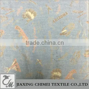 Jiaxing Dot Printed Pattern of Cotton Denim for Denim Jacket thumbnail-3
