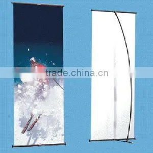 German Style L Banner Stand 100x200cm thumbnail-1