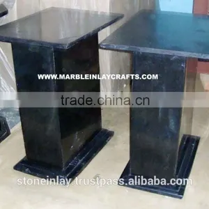 Marble Black Table Base, Marble Base thumbnail-1