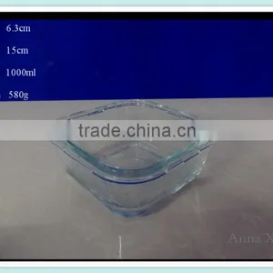 Xuzhou Supply Rectangle Glass Fruit Plates thumbnail-1