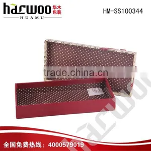 Glossy One Color Printed Paper Tie Case thumbnail-1