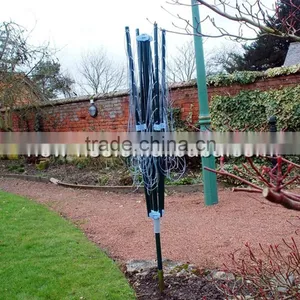 50M 4 Aarm Garden Outdoor Washing Line Rotary Dryer Airer thumbnail-2