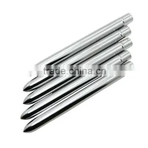 Compact Foldable Metal Handle Acrylic Nail Tip Art Brush Set Flat Brush 5 Pcs NO.2 4 6 8 10 thumbnail-6