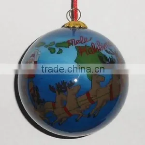 Glass Ornament Ball for Christmas Tree Decoration thumbnail-2