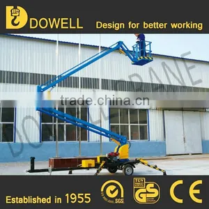 6m to 17m Battery Mobile Articulated Boom Lift for Sale thumbnail-5