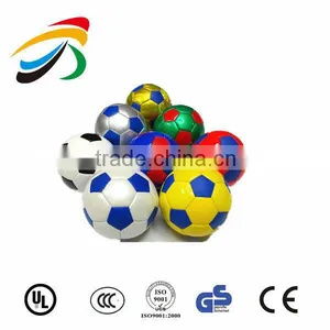Hot Sale Candy Colour Soccer Ball Playing Toy Kid Inflatable Football Quality Choice thumbnail-1