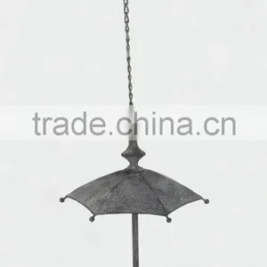 Metal Finch Bird Feeder W/Umbrella Cover thumbnail-1